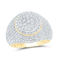 14K 2.05ct Dia Cluster Ring