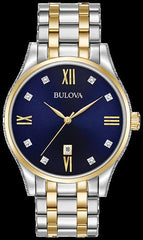 Bulova Men's two-tone Diamond Watch
