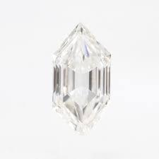 3.08Ct Lab-Grown F-Color VVS2-Clarity Hexagon-Diamond