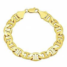 10K 17MM 9" Gucci-Link Bracelet