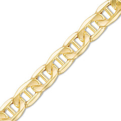 10K 17MM 9" Gucci-Link Bracelet