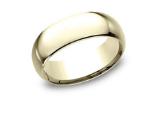 10K 8MM SIZE 8 GOLD  BAND