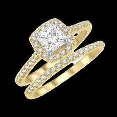 14K 1.15ct Diamond Solitaire Round-Ring