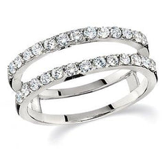 14K 0.25ct Diamond Ring Guard