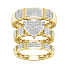 10k 1.00ct Diamond bridal  Set