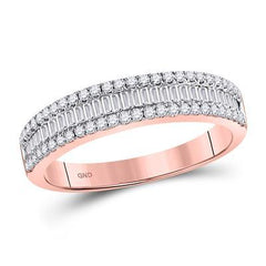 14K .50CT-Diamond Diana Band Size-7