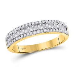 14K .50CT-Diamond Diana Band Size-7