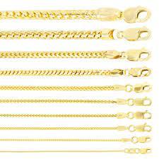 10K 3.5mm 18"H  Franco Chain