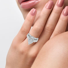 10K 1.00CT DIAMOND RING