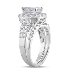 14K 2.15ct Dia Cluster Ring
