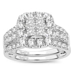 14K 2.15ct Dia Cluster Ring