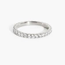 14K 1.00ct Diamond Prong-set Eternity-Band