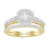 14K 1.22ct Diamond Cluster Ring