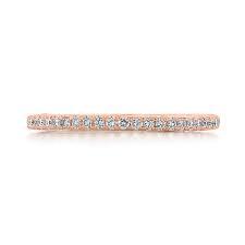 18K 1.7mm 0.23Ct-Diamond 1/2-way Wedding-Band
