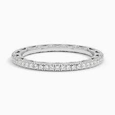 18K 1.7mm 0.23Ct-Diamond 1/2-way Wedding-Band
