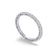18K 1.7mm 0.23Ct-Diamond 1/2-way Wedding-Band