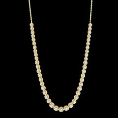 14K 2.00CT DIAMOND LLSION NECKLACE