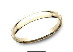 14K 4mm Size-12 Wedding Band