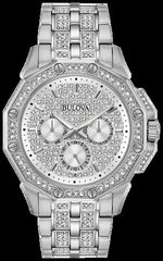 Bulova Octava Chronograph Mens Watch-Gold