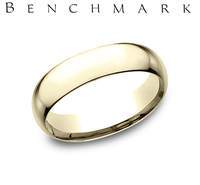 21K 6mm Size-7.5 Wedding Band
