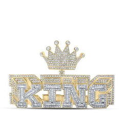 10K 3.00ct Diamond "King" Pendant