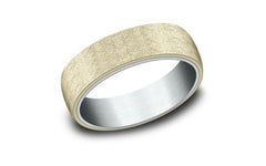 14K 6mm Satin-Finish Wedding Band