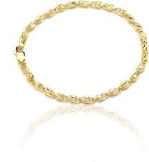 10K 5MM 8" TURKISH BRACELET