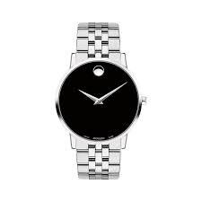 Movado Museum Silver-Tone Stainless-Steel Watch