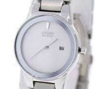 CITIZEN  ECO DRIVE AXIOM SILVER